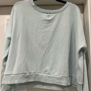 Baby Blue Crew Neck Sweatshirt